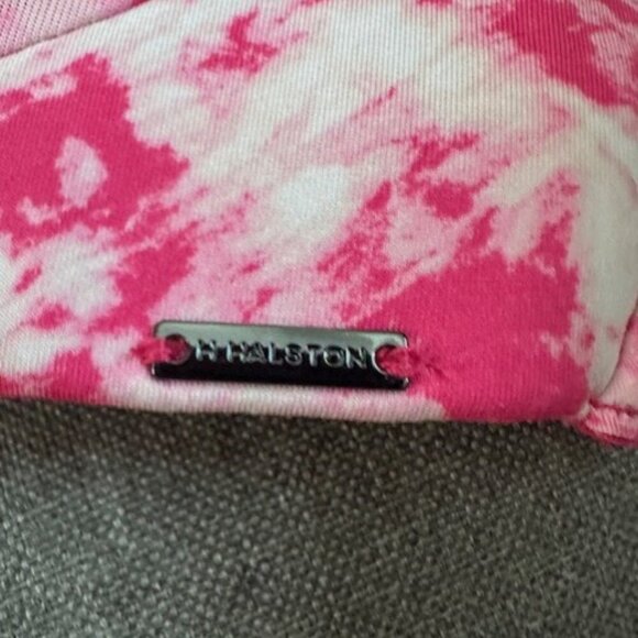 Halston Women's Bra 36D Pink Design T-Shirt Comfort Wireless Lightly Padded NWOT - Picture 4 of 5